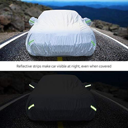 Silver Weatherproof Car Cover (Sedans up to 190")