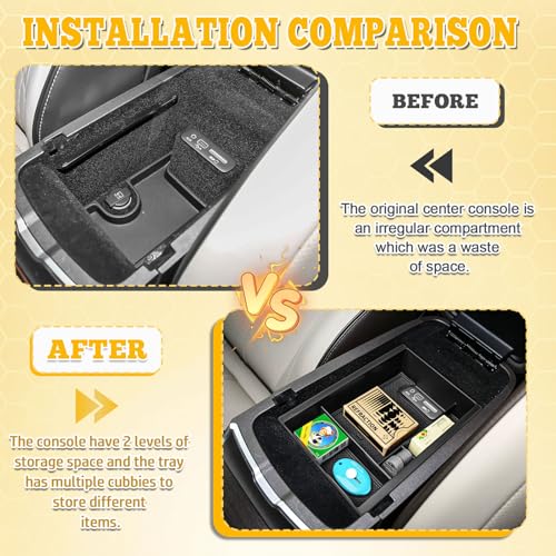 Center Console Organizer Tray for 2011