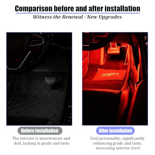 Car Interior LED Lights (Red)