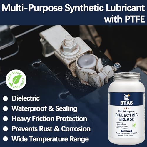 Dielectric Grease Marine Grade for Battery Terminal Spark Plug 8oz (8 oz / 1 Pcs)