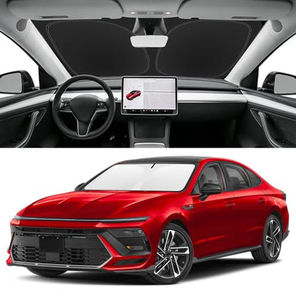 Custom Fit Windshield Sun Shade for Hyundai Sonata 2020 (for 2020-2026 Hyundai Sonata)