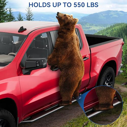 Running Boards Compatible with 2019 (Armored Pedal)