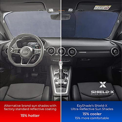 Car Windshield Sun Shade. See Vehicle Size (Medium)