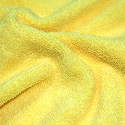 Microfiber Cleaning Towel Ultrasonic Cut Edgeless (Blue,green,yellow)