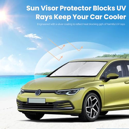 Windshield Sun Shade for 2015 (for 2015-2025 Golf)