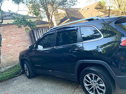 Window Visors Rain Guards for 2014 (14-20 Cherokee)