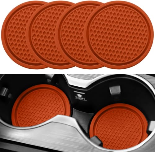 Car Cup Coaster (Orange)