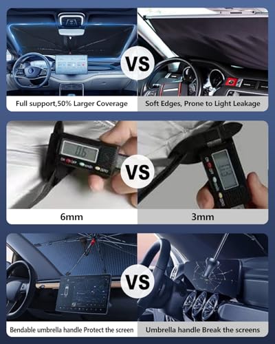 Car Windshield Sun Shade (Large)
