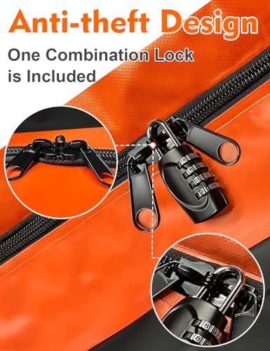30 Cubic Rooftop Cargo Carrier Waterproof Soft Car Roof Bag (30 Cubic Feet)