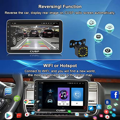 10.1 Inch Android Car Stereo Radio (2G+32G+CPAA+Double DIN)
