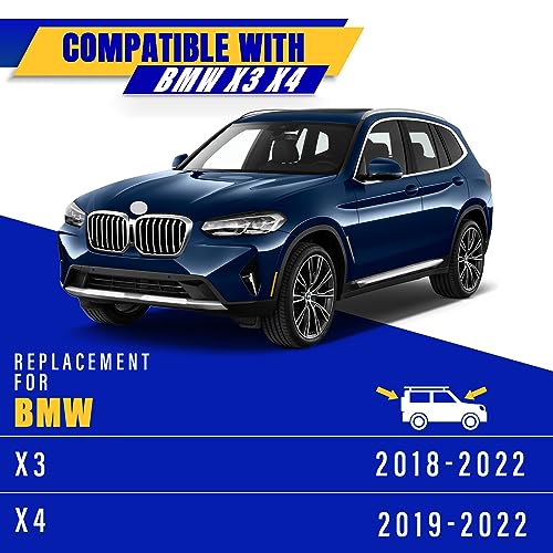 3 Wipers Fits BMW X3 2018 (26"+20"+12")