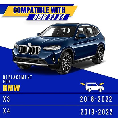3 Wipers Fits BMW X3 2018 (26"+20"+12")