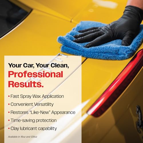 Showroom Shine Spray Car Wax and Instant Detailer (128 Fl Oz (Pack of 1))