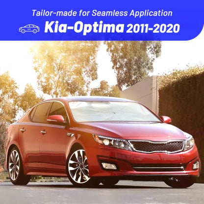 Windshield Sun Shade Umbrella for Kia Optima 2011 (Fit for Kia Optima 2011-2020)