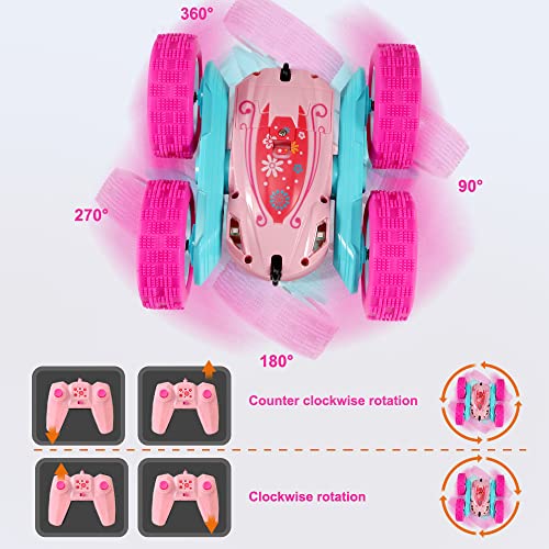 Rc Stunt Cars (Pink)
