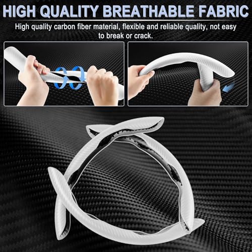 3pcs Carbon Fiber Anti (White / Universal (3pcs))