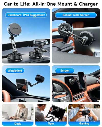 25W for Magsafe Car Mount Charger