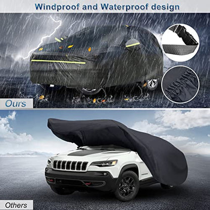 Car Cover for Jeep Grand Cherokee 2011 (Black / for Grand Cherokee)