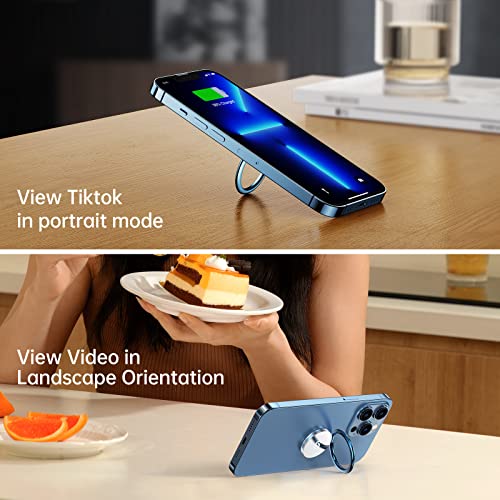 Adhesive Phone Ring Holder (Blue / 1 Pack)