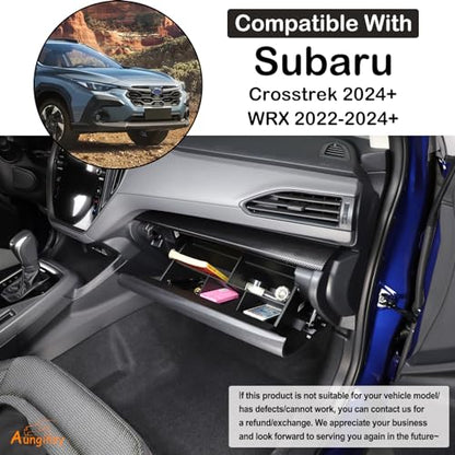 Car Glove Box Organizer Divider Compatible with Subaru Crosstrek 2024