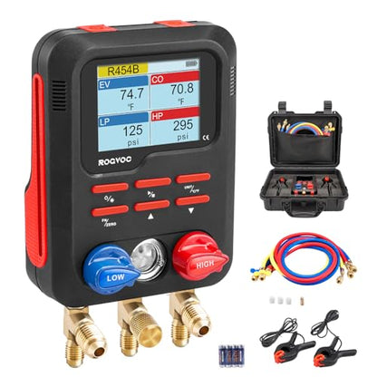 Digital Manifold Gauge (Digital Manifold Gauge - RMG4DB-BK)
