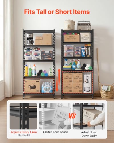 Storage Shelves (12" D x 28" W x 60" H)