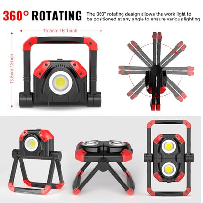 Rechargeable Work Lights (Red)