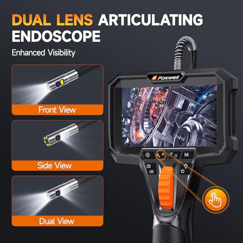 Dual Lens 2 Way Articulating Borescope (6.5mm)