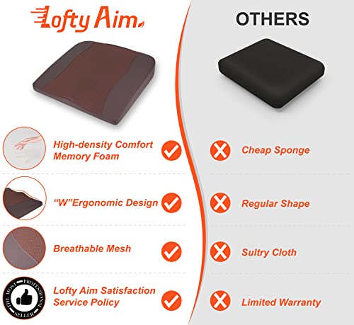 Car Seat Cushion (Brown)