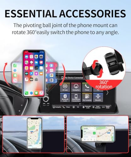 Car Phone Holder for Honda CR (Compatible with MagSafe / for 23-26 CR-V & 23-26 HR-V (7/9 inch screen only))