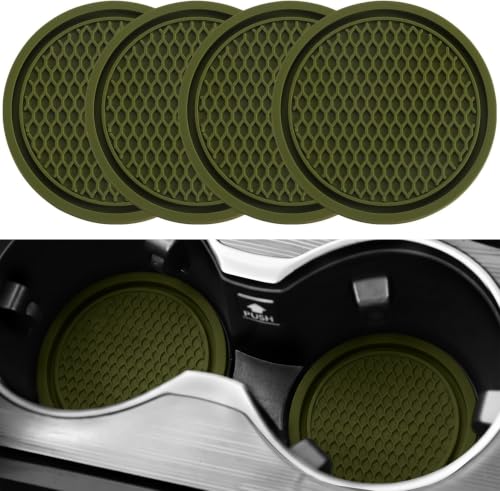 Car Cup Coaster (Olive Green)