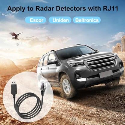 Radar Detector Cable (RJ11-9.84ft)