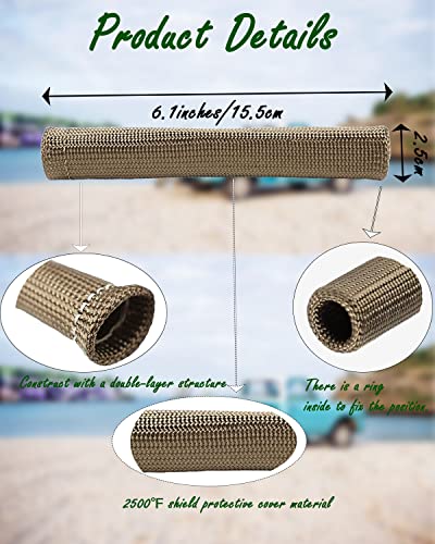 Spark Plug Wire Heat Shield (Titanium)