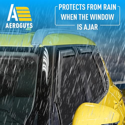 Extra Durable Window Deflectors in (For Mitsubishi Outlander 22-26)