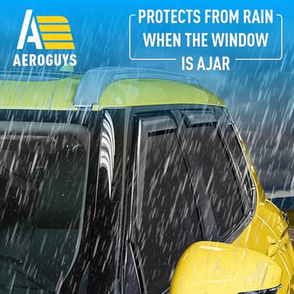 Extra Durable Window Deflectors in (For Mitsubishi Outlander 22-26)