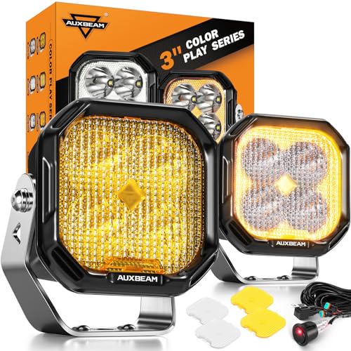 Color Play Series DRL & Turn Signal 3 (Color Play 3" Flood Beam)
