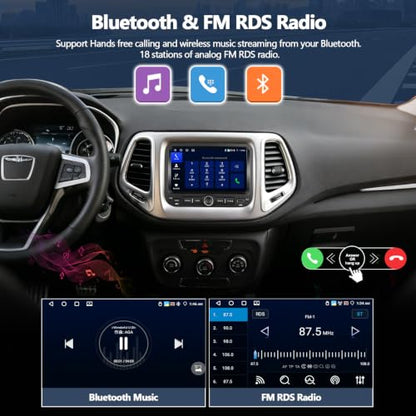 4G+128G Car Radio for Jeep Renegade 2015