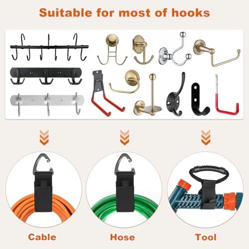 Extension Cord Holder Organizer (10 Pack with Handle)