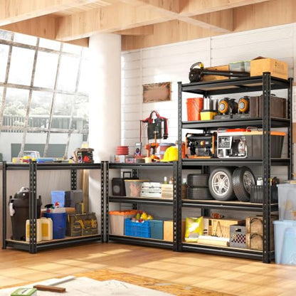 2 Pack Garage Shelving (11.8"D x 55.2"W x 60"H)