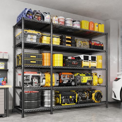 52.36" W Storage Shelves (13.78"D x 52.36"W x 70.8"H)