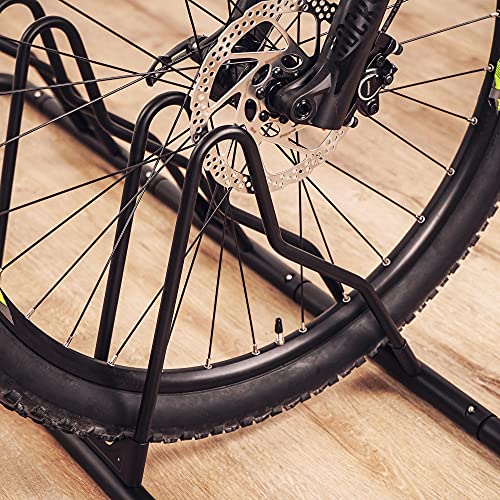 Bicycle Floor Parking Rack Stand (4 Bikes / Classic)