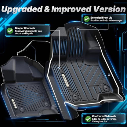 Floor Mats & Cargo Mat Fit for 2025 2026 Toyota Camry (25-26 Camry Mats Set)