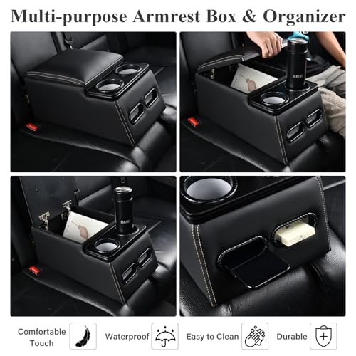 Car Center Console (Black / Regular)