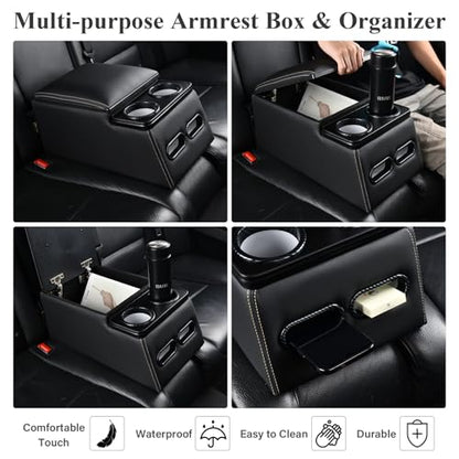 Car Center Console (Black / Regular)