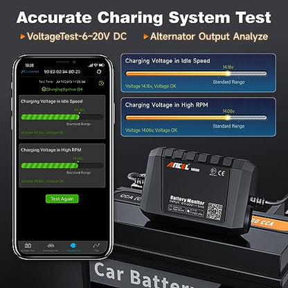 BM300 12V Battery Monitor (Black)