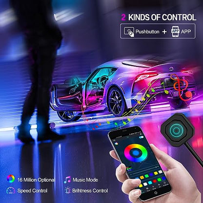 Dreamcolor Acrylic Interior Car Lights (dreamcolor 2 lights)
