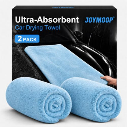 Car Drying Towels (New Car Towels - Blue / 35.4"x23.6" - 2pcs)