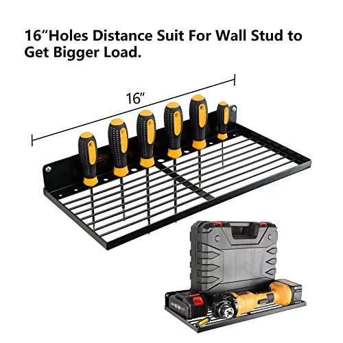 Power Tool Organizer with Charging Station (1shelf+1rack)