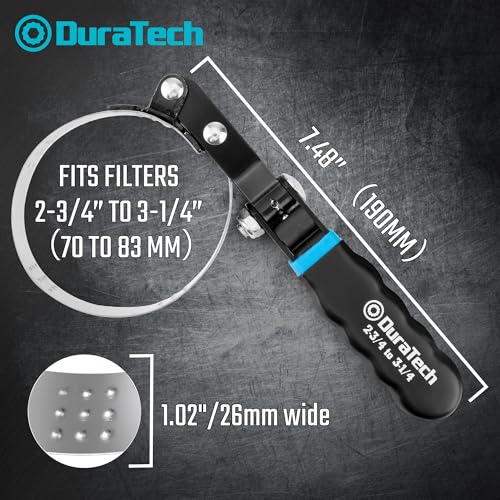 Small Swivel Oil Filter Wrench (Gear Adjustale / Small (Fits Filters 2-3/4" to 3-1/4"))