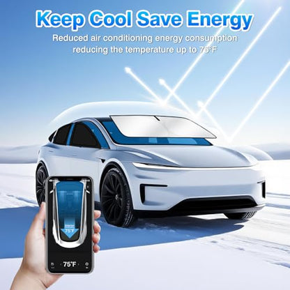 Windshield Sun Shade for Kia Telluride 2020 (For Kia Telluride 20-25)